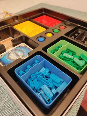 Ticket to Ride: Europe Organisation Boxes